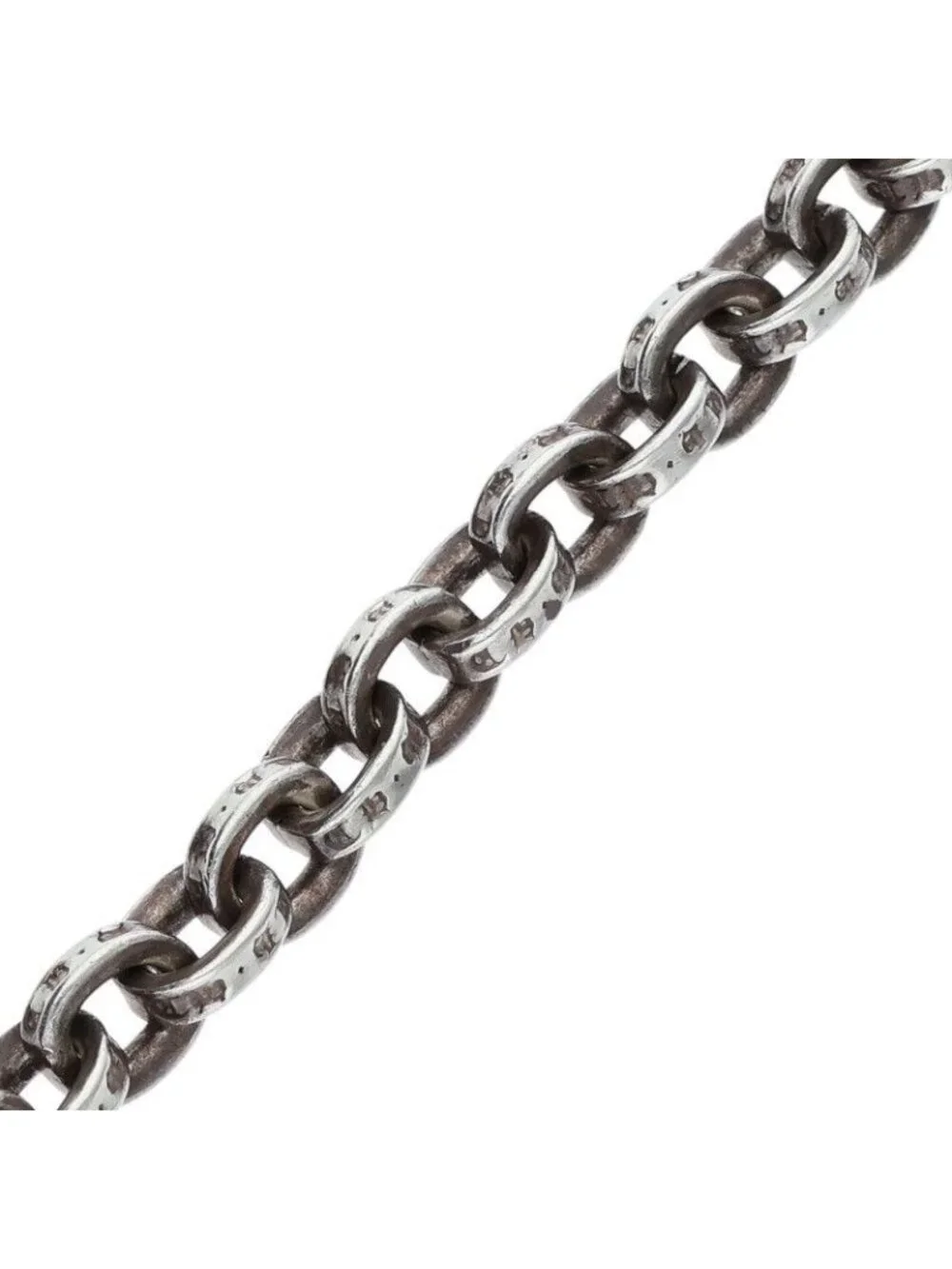 Chrome Hearts Paper Chain Silver Bracelet